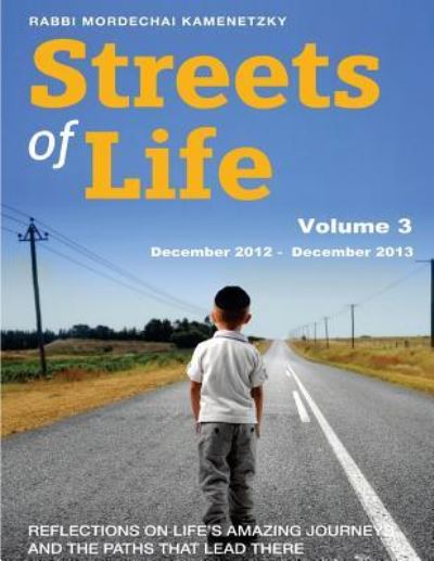 Cover for Rabbi Mordechai Kamenetzky · Streets of Life Collection Volume 3 (Paperback Book) (2016)