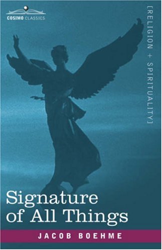 Cover for Jacob Boehme · Signature of All Things (Taschenbuch) (2007)