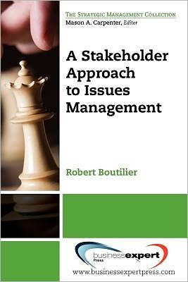 Cover for Robert Boutilier · Stakeholder's Approach to Issues Management (Pocketbok) (2012)