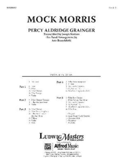 Cover for Percy Aldridge Grainger · Mock Morris (Paperback Book) (2022)