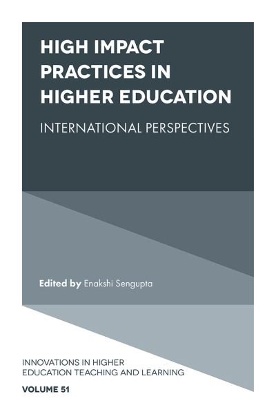 Cover for Enakshi Sengupta · High Impact Practices in Higher Education (Book) (2023)