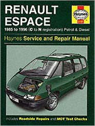 Renault Espace Petrol & Diesel (85 - 96) C To N - Haynes Publishing - Books - Haynes Manuals Inc - 9781859601976 - July 29, 1996