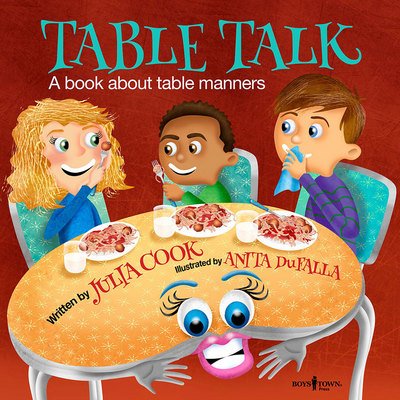 Cover for Cook, Julia (Julia Cook) · Table Talk: A Book About Table Manners (Taschenbuch) (2016)