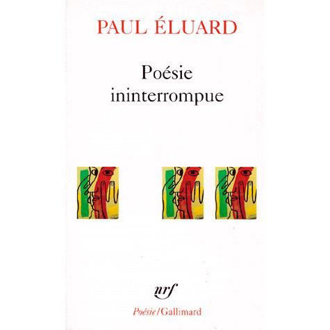 Cover for Paul Eluard · Poesie ininterrompue (Taschenbuch) (1973)