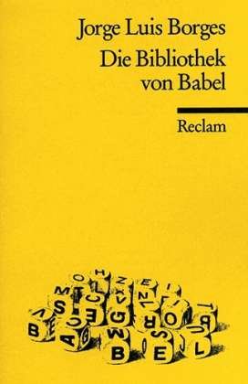 Cover for Jorge Luis Borges · Reclam UB 09497 Borges.Bibliothek Babel (Bok)