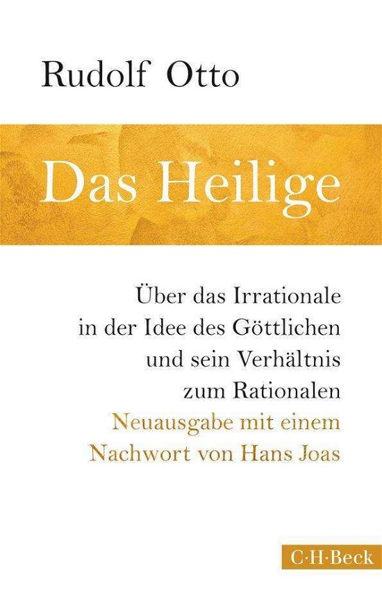 Cover for Rudolf Otto · Otto.Heilige (Book)