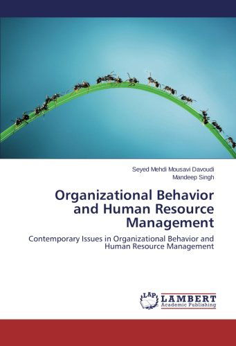 Cover for Mandeep Singh · Organizational Behavior and Human Resource Management: Contemporary Issues in Organizational Behavior and Human Resource Management (Taschenbuch) (2014)