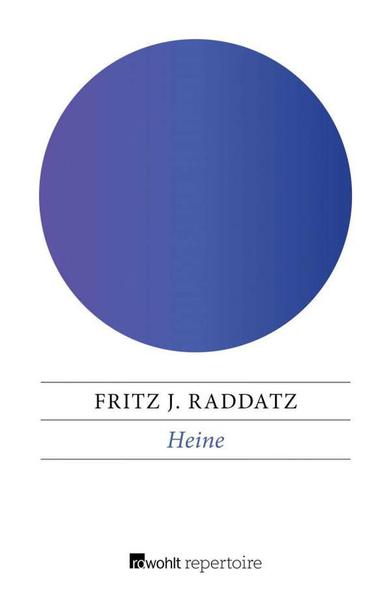 Cover for Raddatz · Heine (Book)