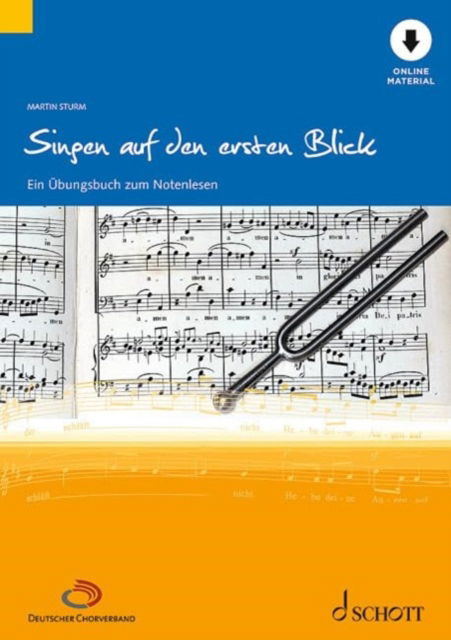 Cover for Martin Sturm · Singen auf den ersten Blick : Ein Ubungsbuch zum Notenlesen (Sheet music) (2022)