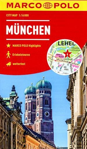 Cover for Mairdumont · MARCO POLO Cityplan München 1:16 000 (Landkarten) (2022)