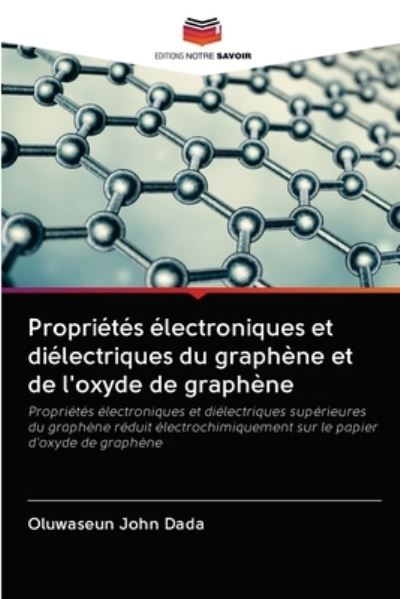 Propriétés électroniques et diélec - Dada - Kirjat -  - 9786202842976 - torstai 1. lokakuuta 2020