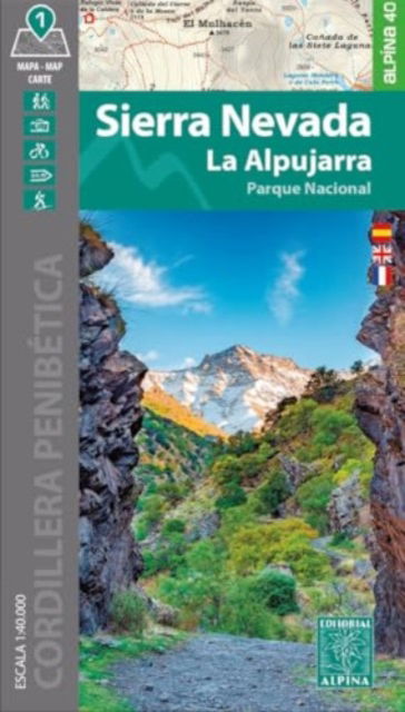 Cover for Sierra Nevada / La Alpujarra PN Engl. (Map) (2024)