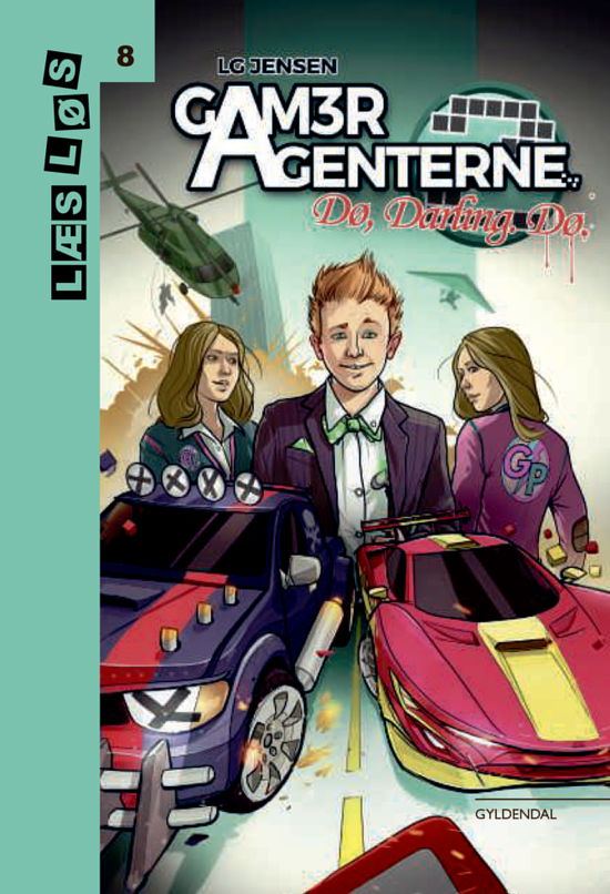 Cover for LG Jensen · Læs løs 8: Gameragenterne. Dø, Darling. Dø (Gebundesens Buch) [1. Ausgabe] (2018)