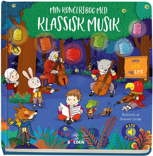 Cover for Ingen Forfatter · Min koncertbog med klassisk musik (Pappbok) [1:a utgåva] (2021)