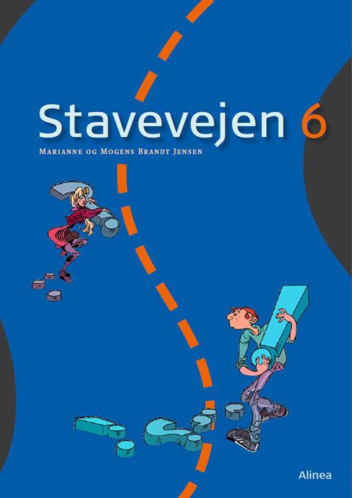 Cover for Marianne Brandt Jensen; Mogens Brandt Jensen · Stavevejen: Stavevejen 6, 8. kl., Elevhæfte / Web (Sewn Spine Book) [3rd edition] (2015)