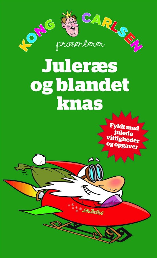 Cover for Kong Carlsen · Kong Carlsen: Kong Carlsen - Juleræs og blandet knas (kolli 5) (Sewn Spine Book) [1. Painos] (2023)