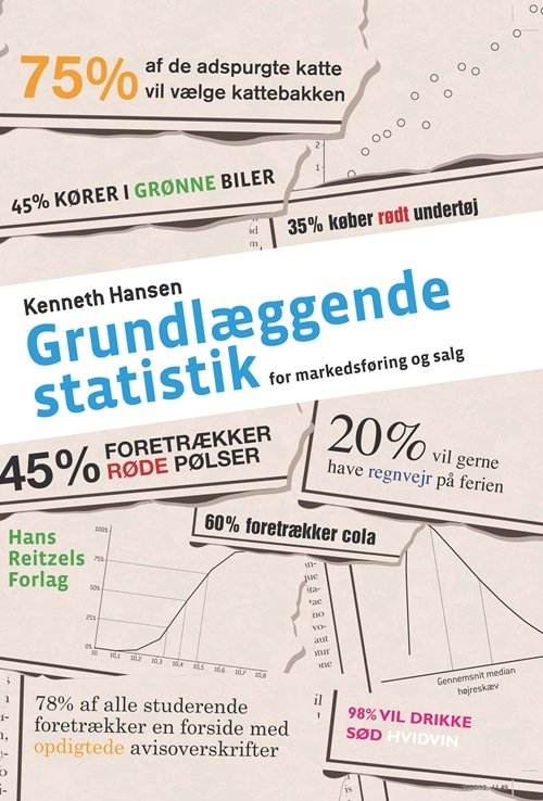 Cover for Kenneth Hansen · Grundlæggende statistik (Hæftet bog) [1. udgave] (2013)