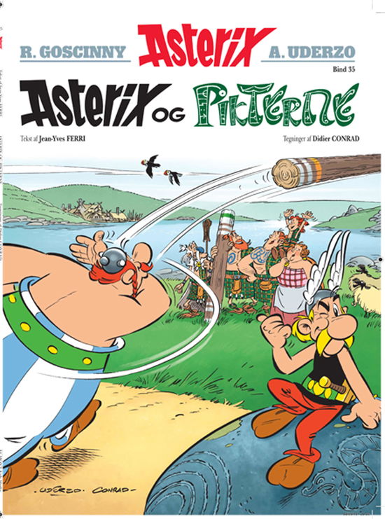 Cover for Jean-Yves Ferri · Asterix: Asterix og pikterne (Innbunden bok) [1. utgave] (2013)