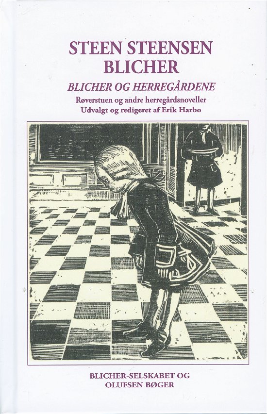 Cover for Steen Steensen Blicher · Blicher og Herregårdene (Hardcover Book) [1th edição] (2023)