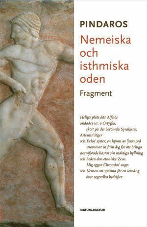 Cover for Pindaros · Nemeiska och isthmiska oden fragment (Bound Book) (2010)