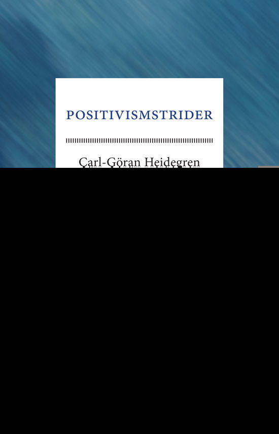 Cover for Carl-Göran Heidegren · Positivismstrider (Paperback Book) (2016)