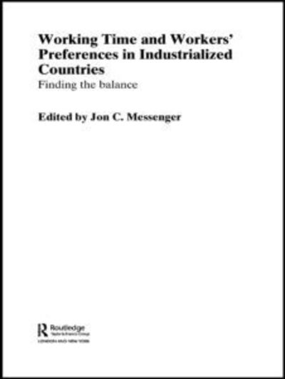 Cover for International Labour Office · Working time and workers' preferences in industrialized countries: finding the balance (Paperback Book) (2007)