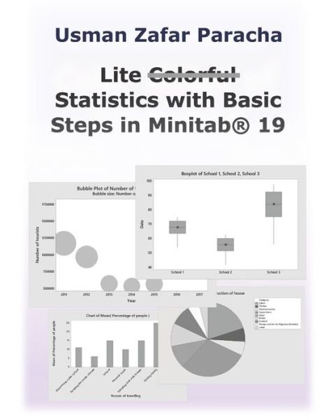 Cover for Usman Zafar Paracha · Lite Statistics with Basic Steps in Minitab (R) 19 (Pocketbok) (2020)