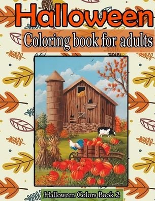 Cover for Michael Peterson · Halloween coloring book for adults (Paperback Book) (2020)