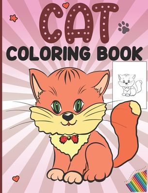 Cover for Polen Publishing · Cat Coloring Book (Paperback Book) (2021)