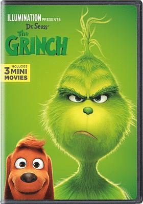 Cover for Illumination Presents: Dr Seuss' the Grinch (DVD) (2019)