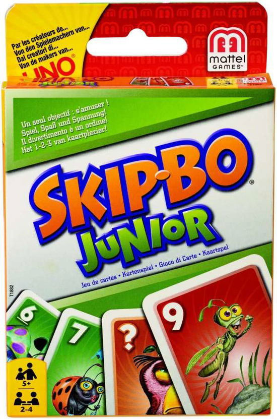 Mattel - Skip-bo Junior (t1882) - Mattel - Produtos - Mattel - 0027084877977 - 13 de julho de 2022