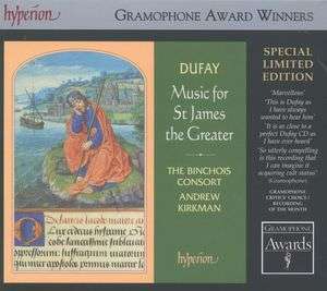 Cover for Guillaume Dufay · Music For St James The Greater (CD)