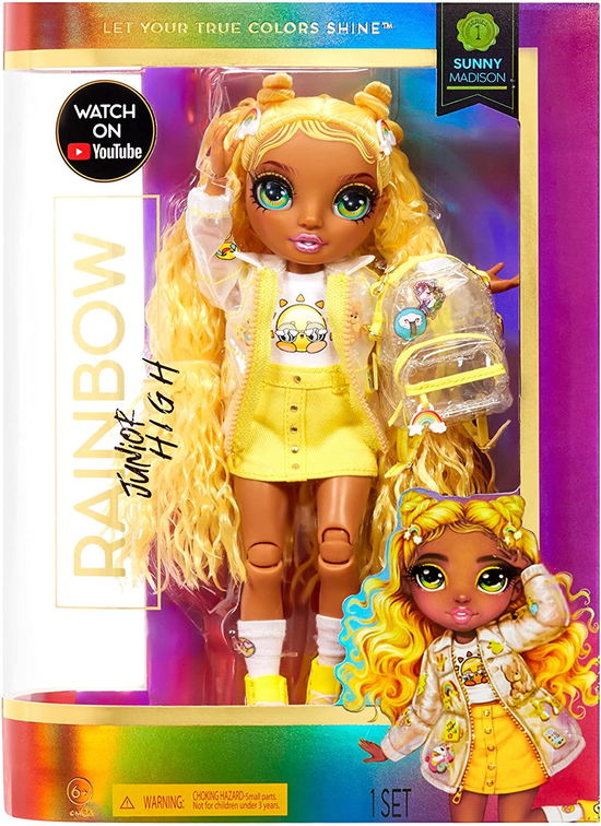 Mga Rainbow: Junior High - Sunny Madison Fashion Doll (579977euc) - Mga - Merchandise - MGA - 0035051579977 - 