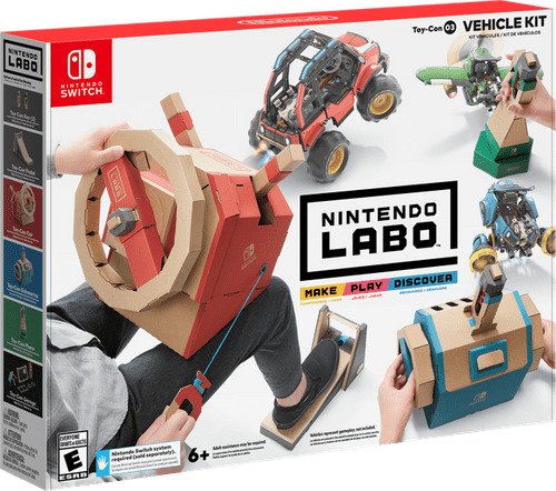 Nintendo LABO: Vehicle Kit - Nintendo - Spiel -  - 0045496421977 - 12. Februar 2019