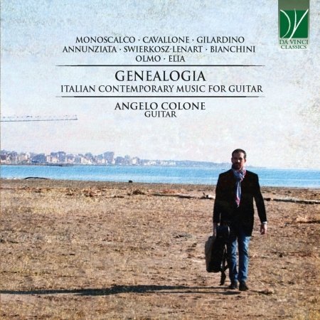 Cover for Angelo Colone · Genealogia - Italian Contemporary Music For Guitar (CD) (2021)