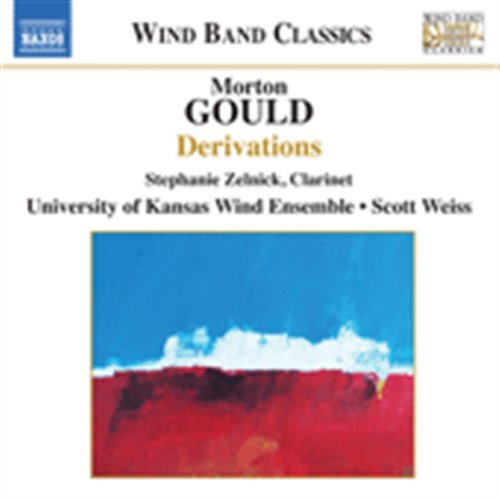 Cover for Gould / Zelnick / Univ of Kansas Wind Ens / Weiss · Derivations (CD) (2011)