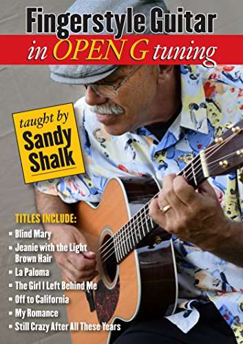 Cover for Sandy Shalk · Fingerstyle Guitar In Open G Tuning (DVD) (2015)