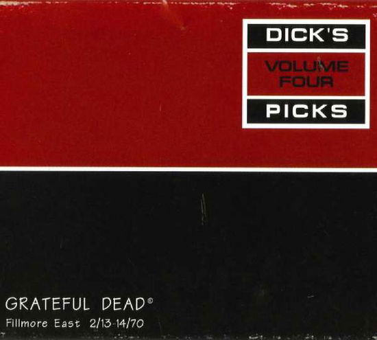 Dick's Picks Vol. 4-fillmore East 2/13-14/70 (3-cd Set) - Grateful Dead - Musiikki - ROCK/POP - 0848064003977 - perjantai 18. maaliskuuta 2022