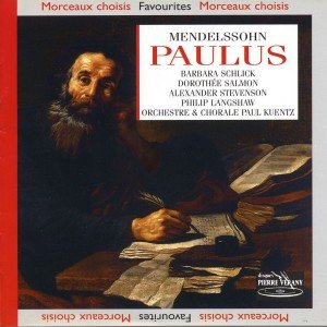 Cover for Felix Mendelssohn  · Paulus Oratorio Op. 36 (CD)
