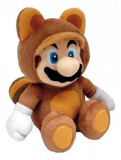 Cover for Sanei · Nintendo Plush Figure - Mario Bros: Tanooki Mario (PLUSH)