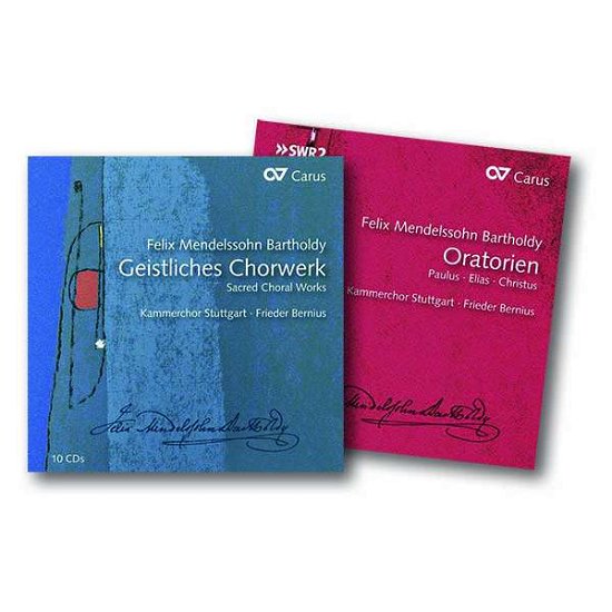 Cover for Felix Mendelssohn Bartholdy (1809-1847) · Felix Mendelssohn - Das Geistliche Chorwerk &amp; Die Oratorien (CD)