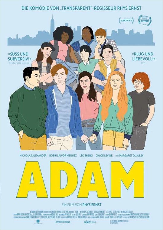 Cover for Adam (DVD) (2020)