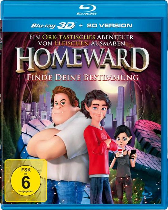 Cover for Homeward · Finde Deine Bestimmun.302161 (Blu-ray) (2020)
