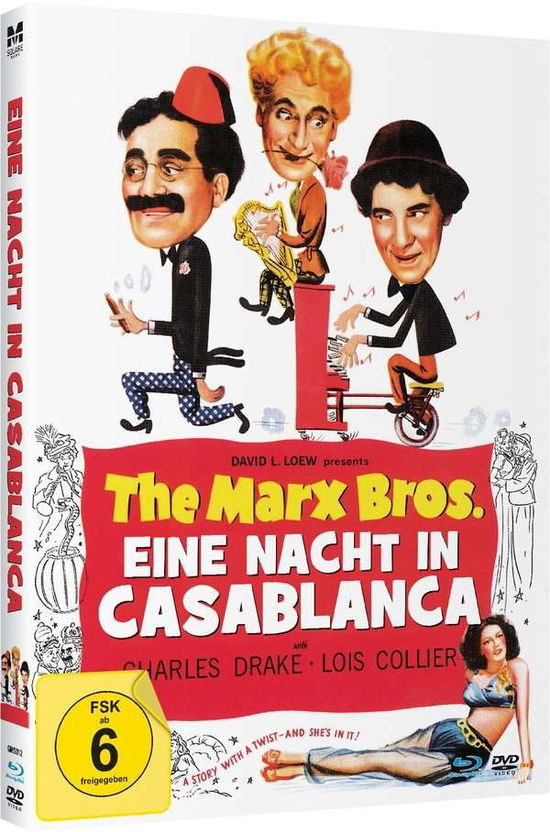 Cover for The Marx Brothers · The Marx Brothers: Eine Nacht in Casablanca (DVD) (2019)