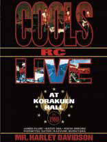 Cover for Cools Rc · Live at Korakuen Hall in 1980 (MDVD) [Japan Import edition] (2018)