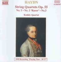 Haydnstring Quartets - Kodaly Quartet - Musik - NAXOS - 4891030503977 - 31 december 1993