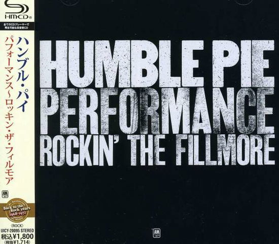 Cover for Humble Pie · Performance (CD) [Limited edition] (2011)