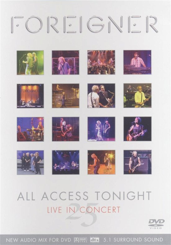 All Access Tonight - Foreigner - Film - EAGLE VISION - 5034504938977 - 3. oktober 2014