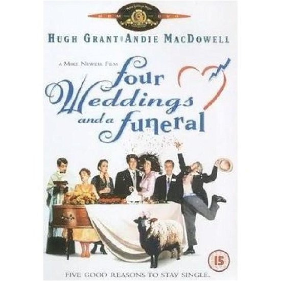 Cover for Hugh Grant · Four Weddings and a Funeral (DVD) (2001)