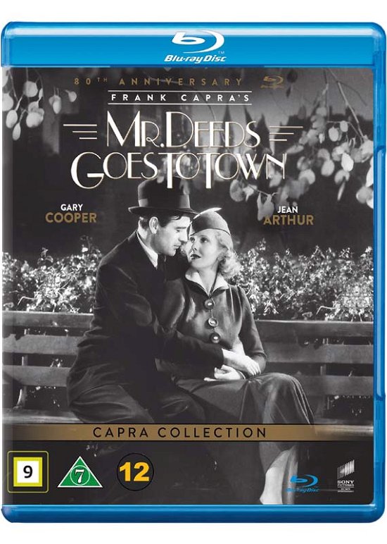 Cover for Gary Cooper / Jean Arthur · Mr. Deeds Goes to Town (Blu-ray) (2016)